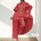 Couleur solide à la mode des femmes