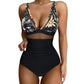 Maillot de bain de contrôle du ventre à maille