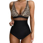Maillot de bain de contrôle du ventre à maille