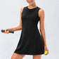 Robe sans manches sportive et shorts de compression 2 pièces