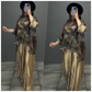 Ensemble de 2 pièces en vrac flowy de la mode féminine