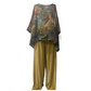 Ensemble de 2 pièces en vrac flowy de la mode féminine
