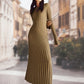 💕 Elegantes y cómodos vestidos largos de punto para mujer