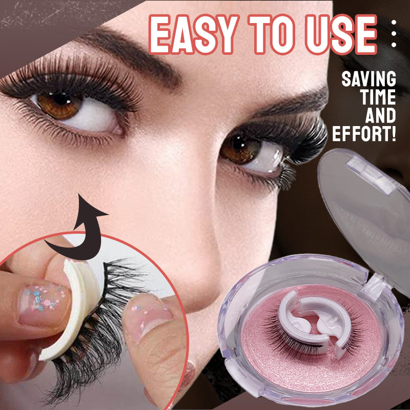 🔥Hot Sale✨👀Waterproof & Reusable Self-Adhesive Eyelashes