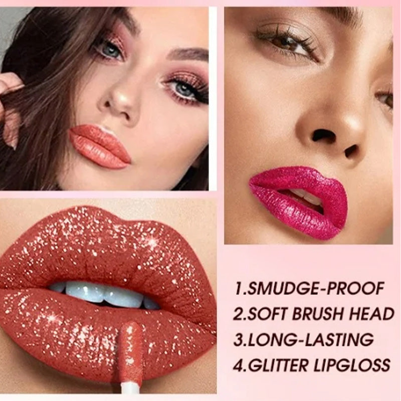 🔥Limited Time 50% OFF🔥Metallic Liquid Diamond Glitter Lipstick