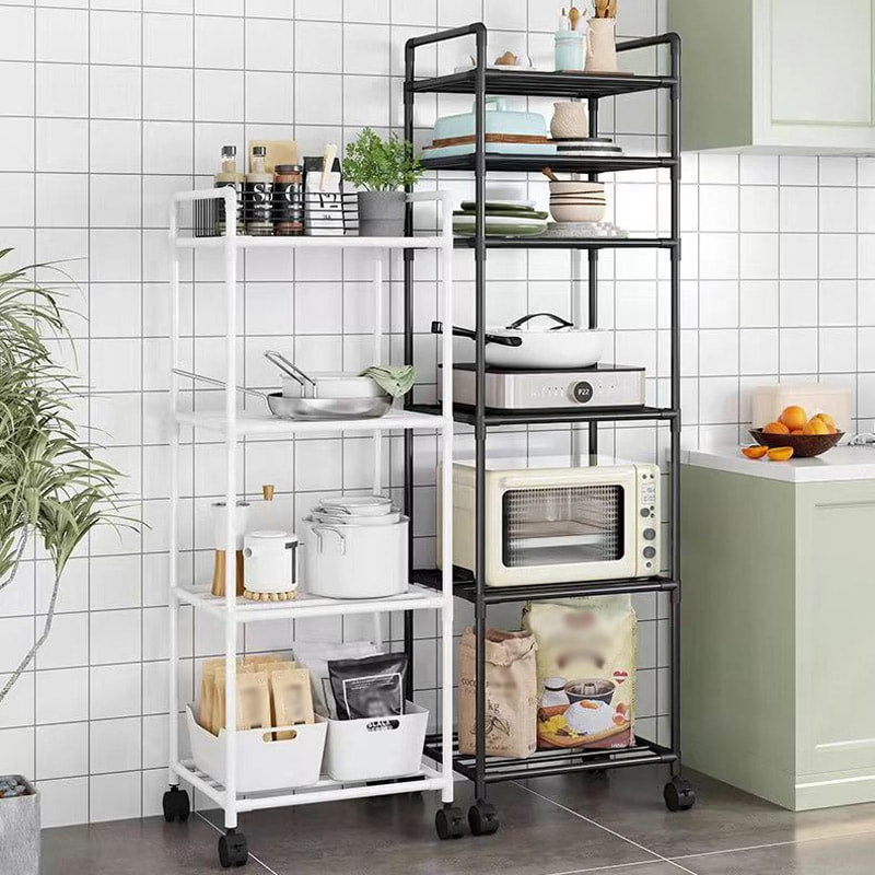 🔥Limited Time 50% OFF🔥Multi-Tier Storage Shelf with Sliding Wheels