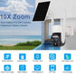 🔥HOT SALE🔥10X Zoom Dual Lens Remote Night Vision Solar Surveillance Camera