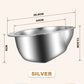 🔥VENTA CALIENTE🔥Tazón colador de arroz de acero inoxidable