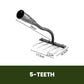 🔥HOT SALE🔥 5/6/7/8 Teeth Carbon Steel Garden Weeding Rake