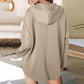 Sudadera con capucha y cremallera elegante y acogedora para mujer