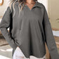 Sudadera con capucha y cremallera elegante y acogedora para mujer