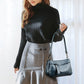 Bolso bandolera y de hombro de piel sintética de moda para mujer