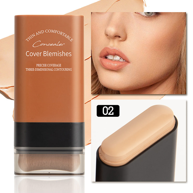 🔥Hot Sale 50% OFF🔥Hydrating Lightweight Foundation Stick with Brush