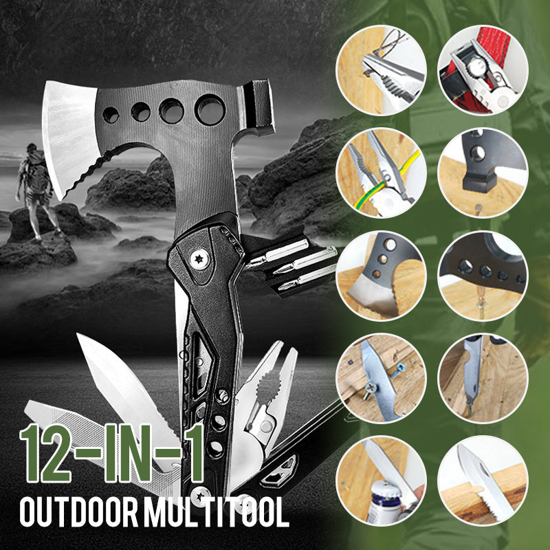 🔥Limited Time 50% OFF🔥Outdoor Multifunctional Stainless Steel Folding Axe