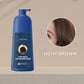 Crema colorante para el cabello a base de plantas