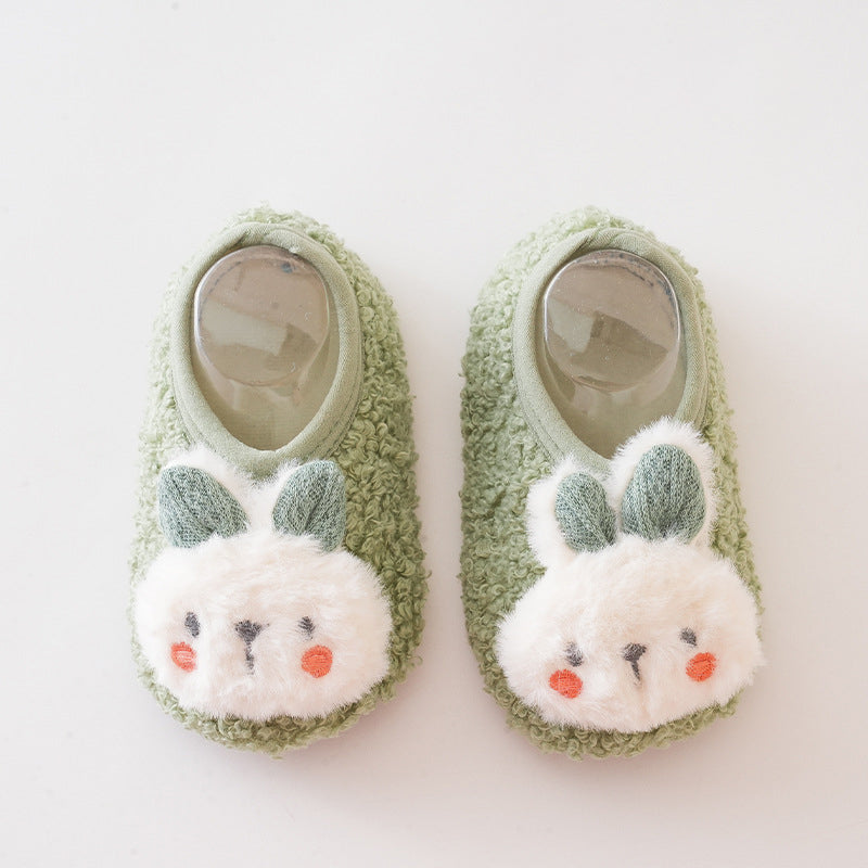 🔥Warm Winter🔥👉Cute Fur Baby Sock Shoes👼