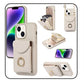 🔥50 % DE DESCUENTO POR TIEMPO LIMITADO🔥Funda para teléfono con tarjetero y soporte de aro para iPhone