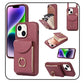 🔥50 % DE DESCUENTO POR TIEMPO LIMITADO🔥Funda para teléfono con tarjetero y soporte de aro para iPhone