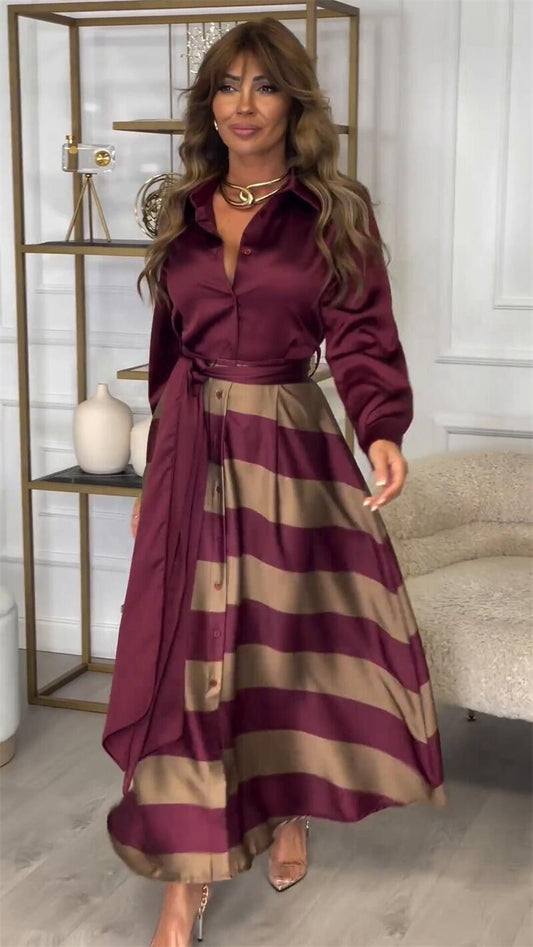 💕Elegante vestido de tirantes estampado