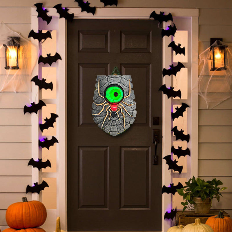 🎅Early Xmas Sales - 50% OFF🎄Spider-Eye Rotating Doorbell with Creepy Glowing Effect