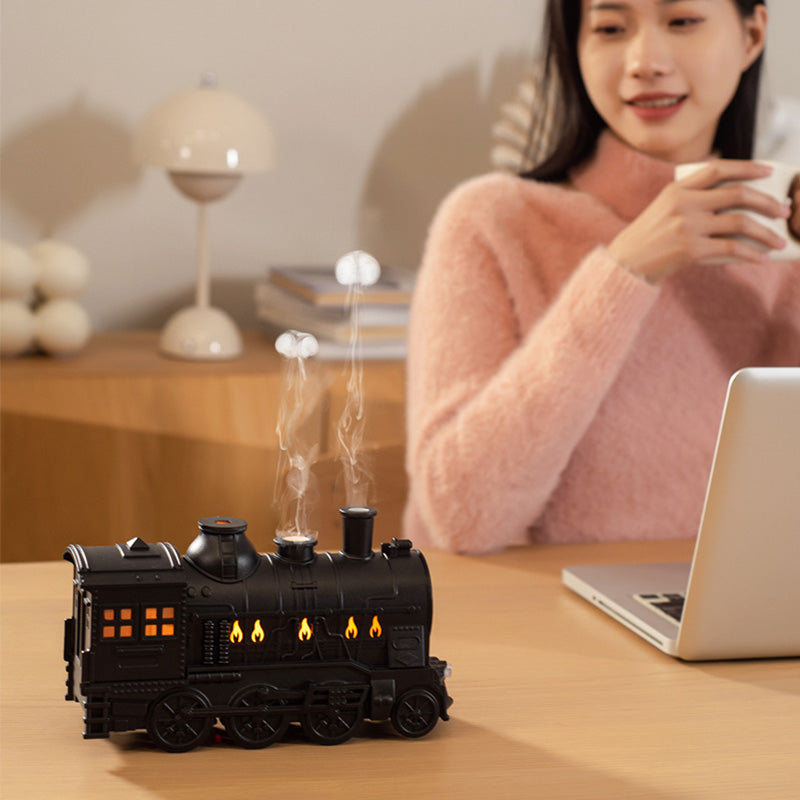 🎅Early Xmas Sales - 50% OFF🎄Nostalgic Train Shape Fragrance Humidifier