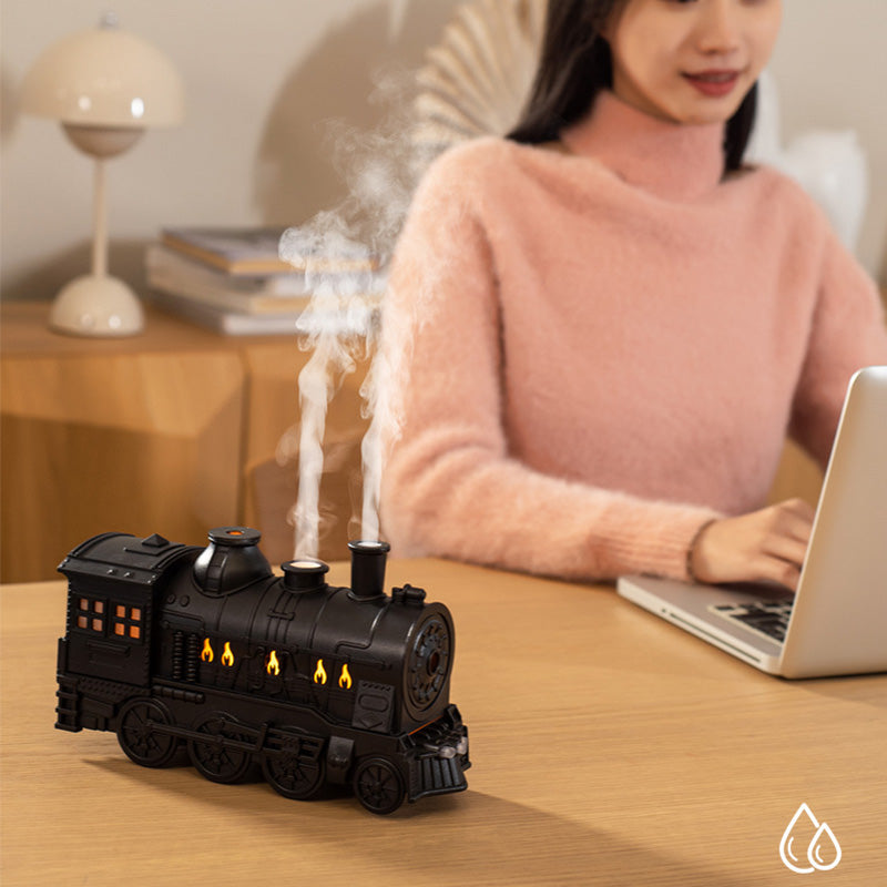 🎅Early Xmas Sales - 50% OFF🎄Nostalgic Train Shape Fragrance Humidifier