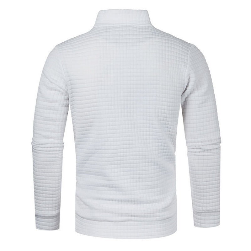 🔥Limited Time 50% OFF🔥Men's Long Sleeve Quarter Zip Pullover Sweater