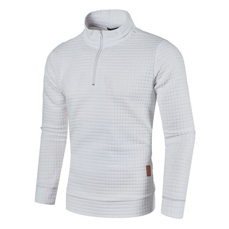 🔥Limited Time 50% OFF🔥Men's Long Sleeve Quarter Zip Pullover Sweater