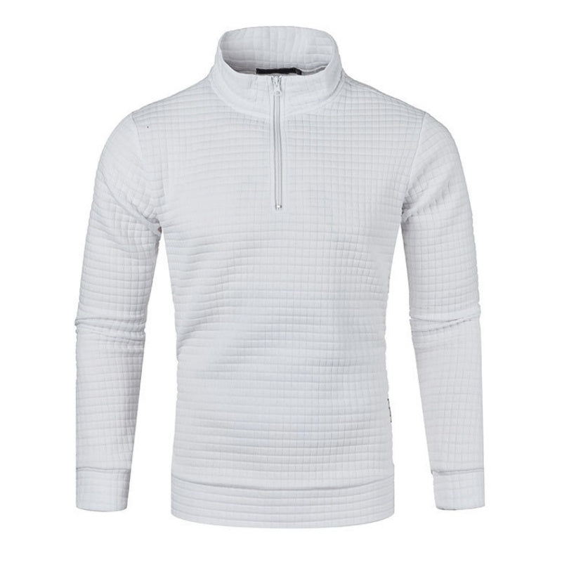 🔥Limited Time 50% OFF🔥Men's Long Sleeve Quarter Zip Pullover Sweater