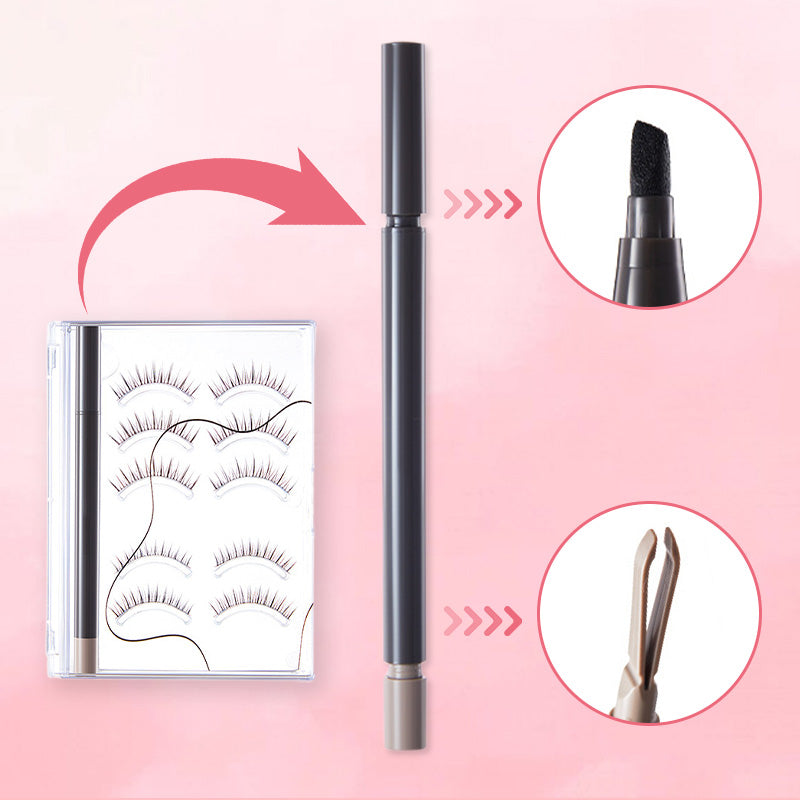 🔥Limited Time 50% OFF🔥Self-Adhesive Eyeliner and False Eyelash Set