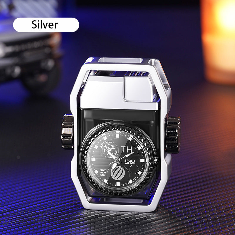 🎅Early Xmas Sales - 50% OFF🎄Windproof Watch Lighter with Decompression Gyro Design