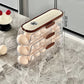 🔥50 % DE DESCUENTO POR TIEMPO LIMITADO🔥Organizador de huevos transparente para la puerta lateral del refrigerador