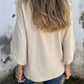 🔥50 % DE DESCUENTO POR TIEMPO LIMITADO🔥Top informal de cuello redondo en jacquard para mujer