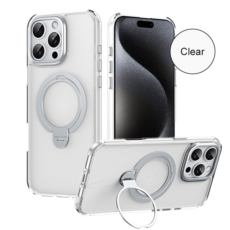 📱360°Rotatable Invisible Magnetic Stand Phone Case