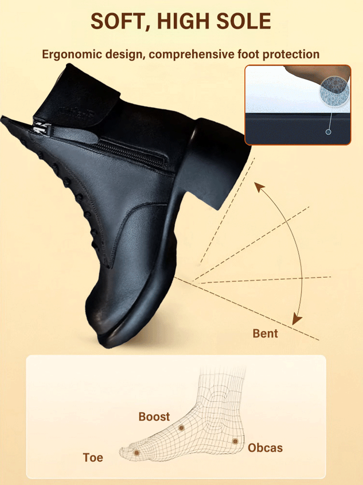 🔥🖤Early Black Friday Sale50 OFF🎁🎉 Retro British Style Boots zanzzea