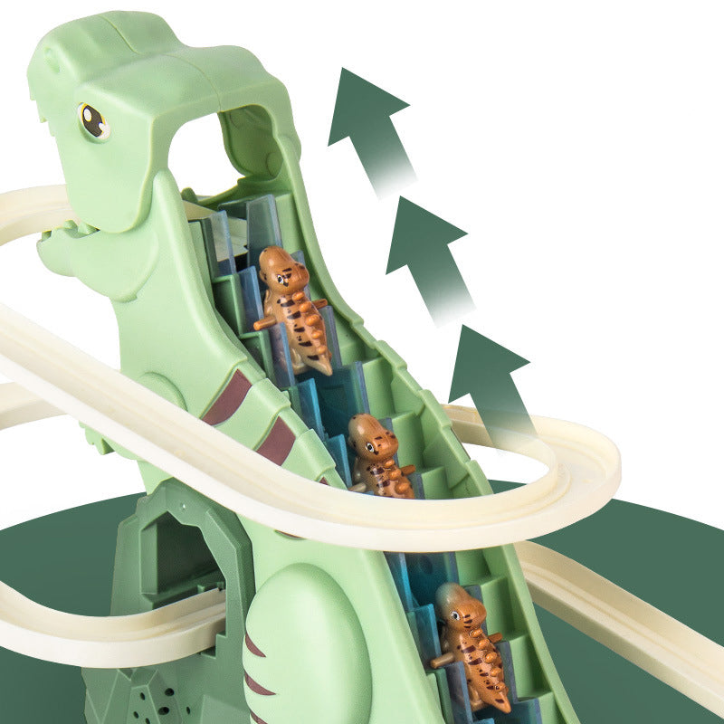 🎅Xmas Sales - 50% OFF🎄Electric Dinosaur Chase Race Track Playset