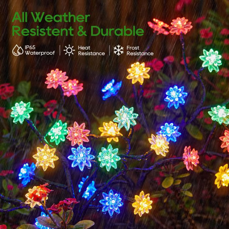 🎅Early Xmas Sales - 50% OFF🎄Solar-Powered Weather Resistant Garden LED Light Set