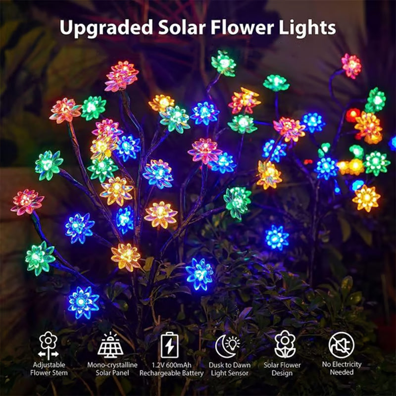 🎅Early Xmas Sales - 50% OFF🎄Solar-Powered Weather Resistant Garden LED Light Set