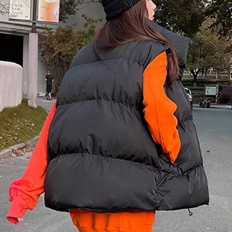 🔥Limited Time 50% OFF🔥Women's Quilted Puffer Vest with Pockets