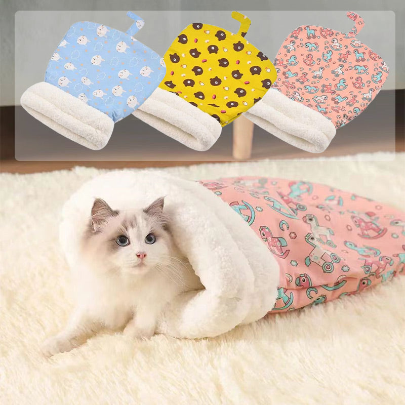 🎅Early Xmas Sales - 50% OFF🎄Cozy Cat Winter Sleeping Bag