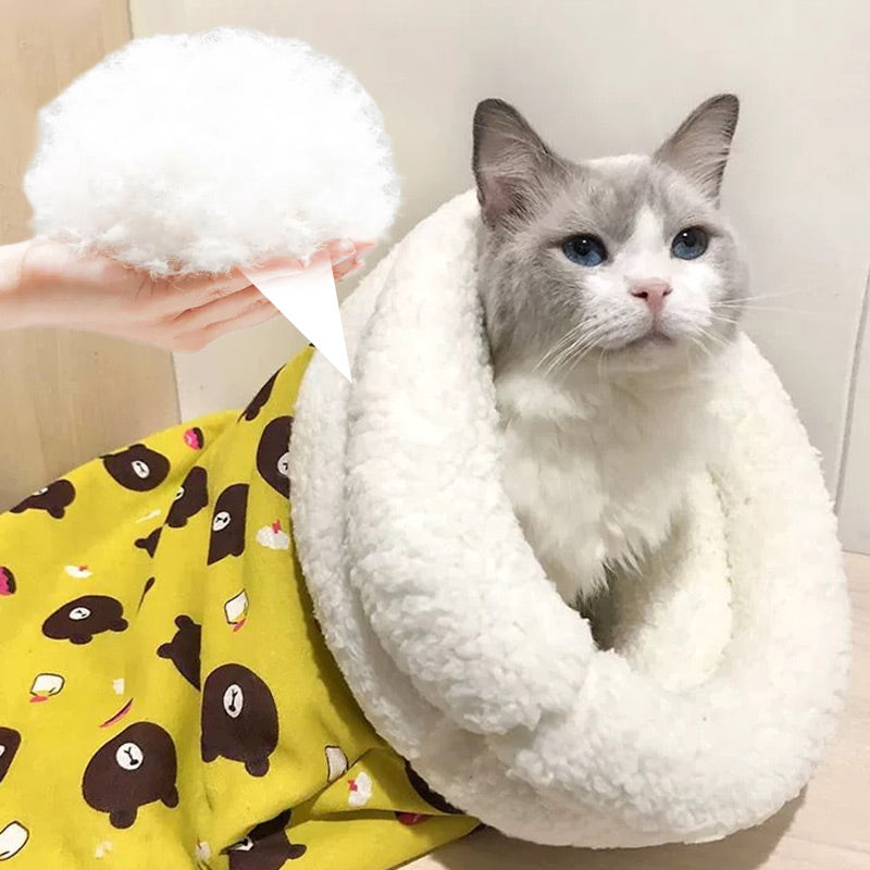 🎅Early Xmas Sales - 50% OFF🎄Cozy Cat Winter Sleeping Bag