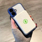 📱Funda magnética transparente para teléfono con soporte giratorio para iPhone 16-13