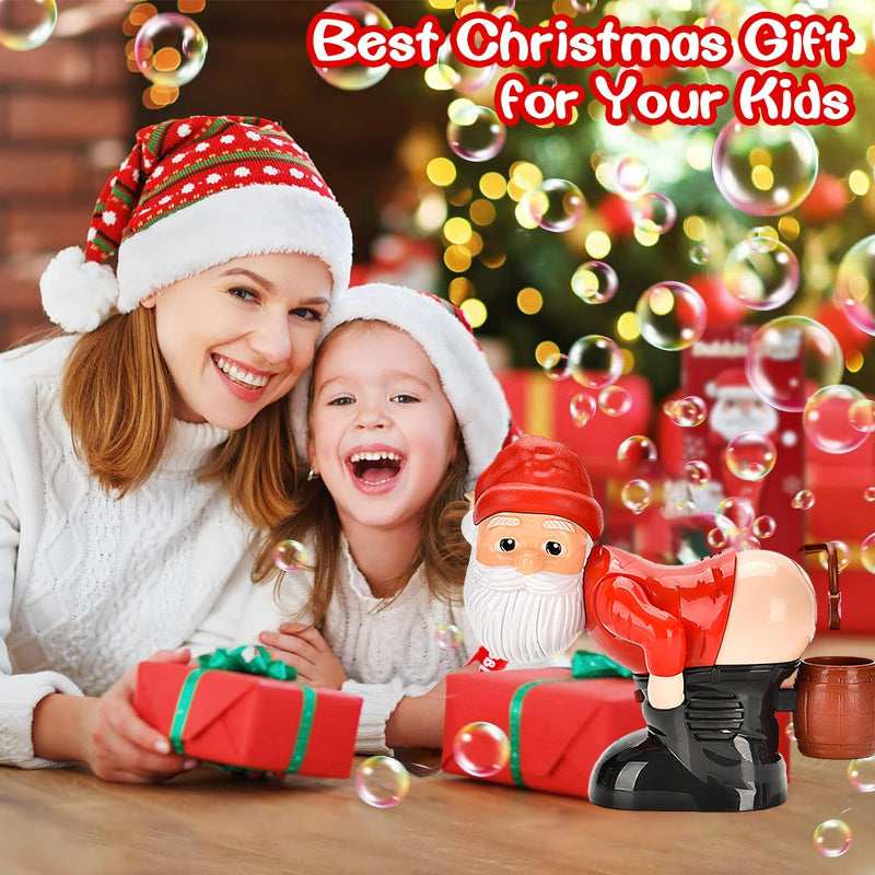 🎅Natale Anticipato - Sconto del 50%🎄  Macchina per Bolle Divertente Babbo Natale💥Spedizione Gratuita💥