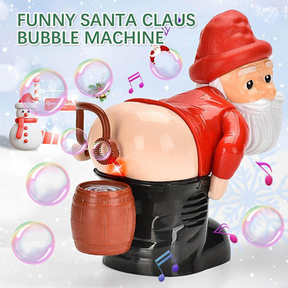 🎅Xmas Sales - 50% OFF🎄Funny Santa Bubble Blowing Machine🎄