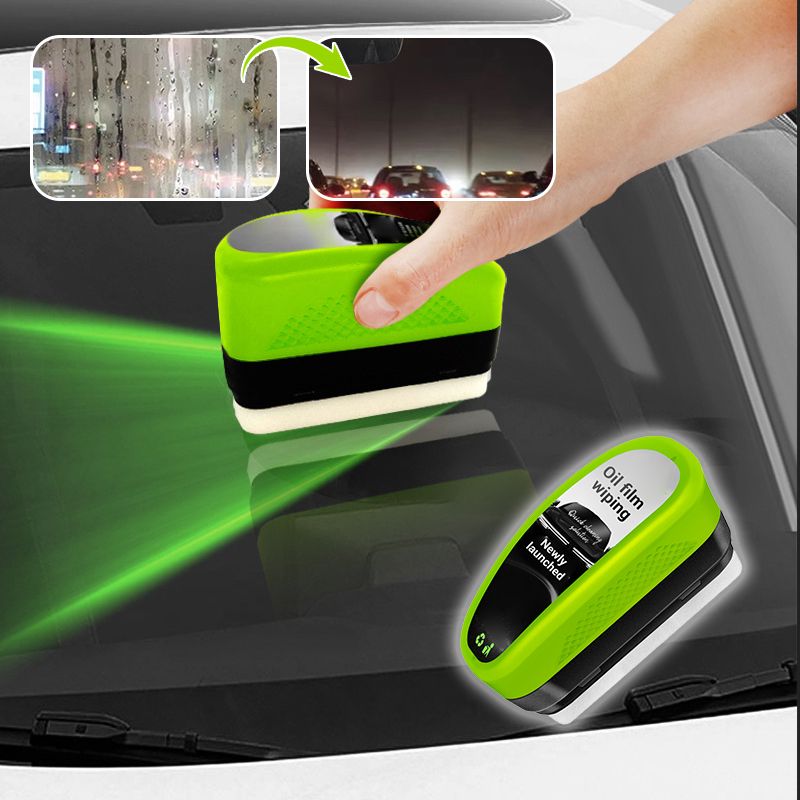 🎅Xmas Sales - 50% OFF🎄  Powerful Oil Film Removal & Crystal Coating 🚗💧New 2.0 Green Oil Film Wipe