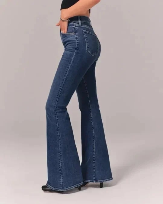 🎅Xmas Sales - 50% OFF🎄Ultra High Rise Stretch Flare Jean