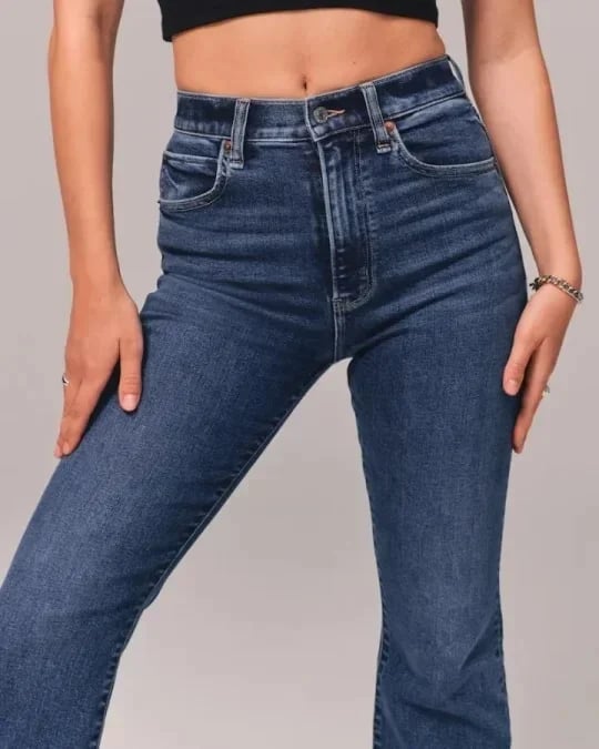 🎅Xmas Sales - 50% OFF🎄Ultra High Rise Stretch Flare Jean