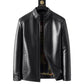 🔥50 % de descuento por tiempo limitado 🔥Chaqueta de cuero con forro de felpa cálida para hombre: ¡un regalo para él! 