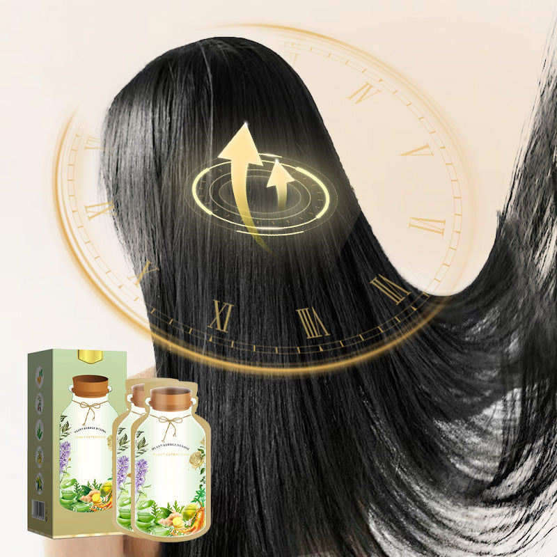 🔥Limited Time 50% Off 🔥Pure natural Plant Hair Dye Shampoo, Make your hair beautiful, shiny and smooth🥳