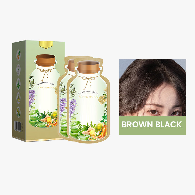 🔥Limited Time 50% Off 🔥Pure natural Plant Hair Dye Shampoo, Make your hair beautiful, shiny and smooth🥳